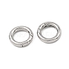 SHEGRACE Brass Spring Gate Rings XGRQ58053-763P-2