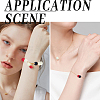 Rubberized Style Imitated Silicone Acrylic Beads MACR-PA0001-06C-05-5