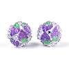 Fruit Round Resin Beads RESI-T059-03M-2