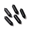Natural Obsidian Double Terminal Pointed Pendants G-C007-02B-07-1