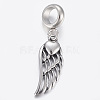 304 Stainless Steel Dangle Charms STAS-F160-28AS-1
