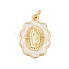 Brass Pendants KK-I723-31G-1