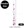1Pc Iron Big Pendant Decorations DJEW-CN0001-37C-2