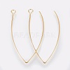 PVD Vacuum Plating 304 Stainless Steel Earring Hooks LS-X-STAS-K184-05-01G-1