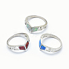Synthetic Opal Finger Rings RJEW-O026-06P-1