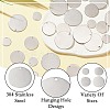 304 Stainless Steel Stamping Blank Tag Charms STAS-CJ0002-01-8