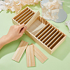 17 Grids Wooden Headband Display Box AJEW-WH0419-83-3