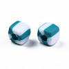 Handmade Polymer Clay Beads Strands CLAY-N010-074-02-4