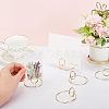 Alloy Place Card Holder DJEW-WH0018-22-3