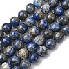 Natural Lapis Lazuli Beads Strands G-A163-07-10mm-2