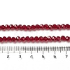Transparent Glass Beads Strands EGLA-A035-T4mm-D02-5