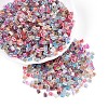 Transparent Inside Colours Glass Seed Beads SEED-T007-13M-3