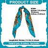 8Pcs 8 Colors Polyester Scarf AJEW-GO0004-20-2