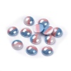 Opaque Glass Cabochons GGLA-S038-12A-8mm-1