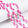 Handmade Polymer Clay Beads Strands CLAY-T020-06-5