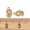 304 Stainless Steel Pendants STAS-L080-002G-09-3