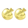 Brass Stud Earrings for Women EJEW-C072-06G-1
