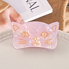 Cat Acrylic Claw Hair Clips PW-WG867EB-06-1