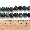 Natural Chrysocolla Beads Strands G-C289-B02-8mm-5