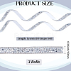 Resin Rhinestone Crystals Beaded Trim DIY-WH20055-024-2