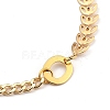 (Jewelry Parties Factory Sale)304 Stainless Steel Charm Bracelets Sets BJEW-JB05387-11