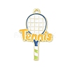 Tennis Alloy Enamel Pendants AL-CBA292F-02L-G-1