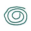 Faceted Glass Beads Strands G-F619-09C-2mm-2