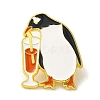 Animal Black Alloy Brooches JEWB-R272-04A-1