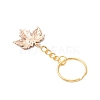 Maple Leaf Alloy Enamel Pendant Decorations KEYC-JKC01394-4
