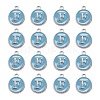 Platinum Plated Alloy Enamel Charms LS-ENAM-S118-04F-P-2