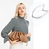 2Pcs 2 Style Aluminium Purse Handle Frame FIND-CA0003-24A-6