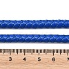 Braided Leather Cord with Core WL-F009-6mm-06-3