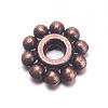 Gear Tibetan Style Alloy Spacer Beads RAB145-NF-1