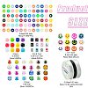 DIY Handmade Polymer Clay & Glass Seed Beads Bracelets Making Kits DIY-YW0011-15-2