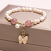 HOBBIESAY 100Pcs Brass Crimp Beads Covers KK-HY0002-71-4
