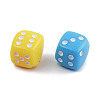 Opaque Acrylic Beads OACR-P028-03B-2