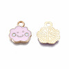 Alloy Enamel Charms ENAM-S121-072B-3