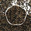 Metallic Colors Glass Seed Beads SEED-Z001-C-D11-2