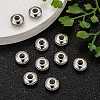 Brass Micro Pave Cubic Zirconia Beads ZIRC-F001-121P-7