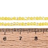 Transparent Glass Beads Strands EGLA-N028-01A-A08-5