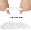Flat Plain Silicone Cord Bracelet for Men Women BJEW-WH0016-32C-6