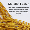 1 Roll Round Polyester Elastic Cord EW-GF0001-03B-6