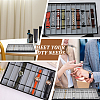 10 Grids Rectangle PU Leather Watch Straps Necklace Bracelet Display Tray ODIS-NB0001-38A-6
