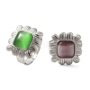 304 Stainless Steel Adjustable Rings for Women RJEW-Z056-01P-1