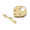 Brass Toggle Clasps KK-CJC6001-01A-G-RS-3