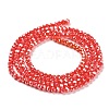 Opaque Glass Beads Stands EGLA-A035-P3mm-B03-2
