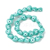 Evil Eye Resin Beads Strands RESI-F040-01H-2