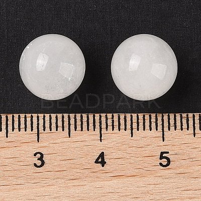 Natural Quartz Crystal No Hole Sphere Beads G-K353-04A-11-1