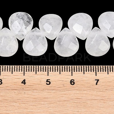 Natural Quartz Crystal Beads Strands G-T006-15-1