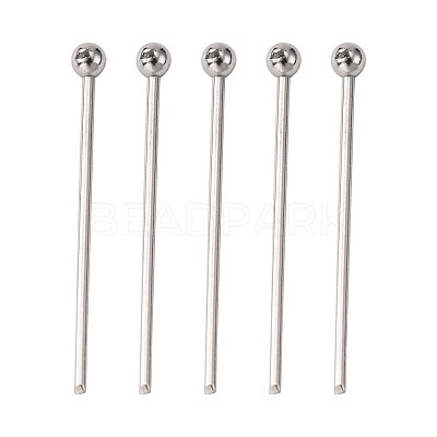Tarnish Resistant 304 Stainless Steel Ball Head pins STAS-N017-02-20mm-1
